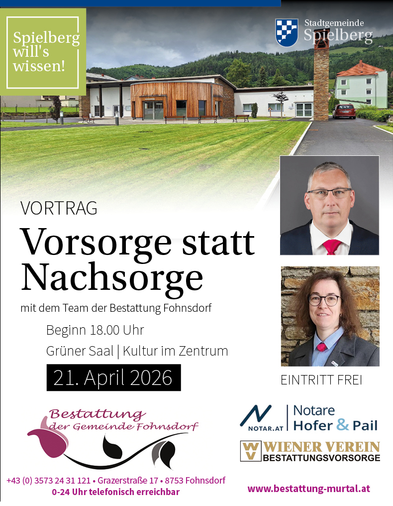 Spielberg_Vortrag_Bestattungsvorsorge